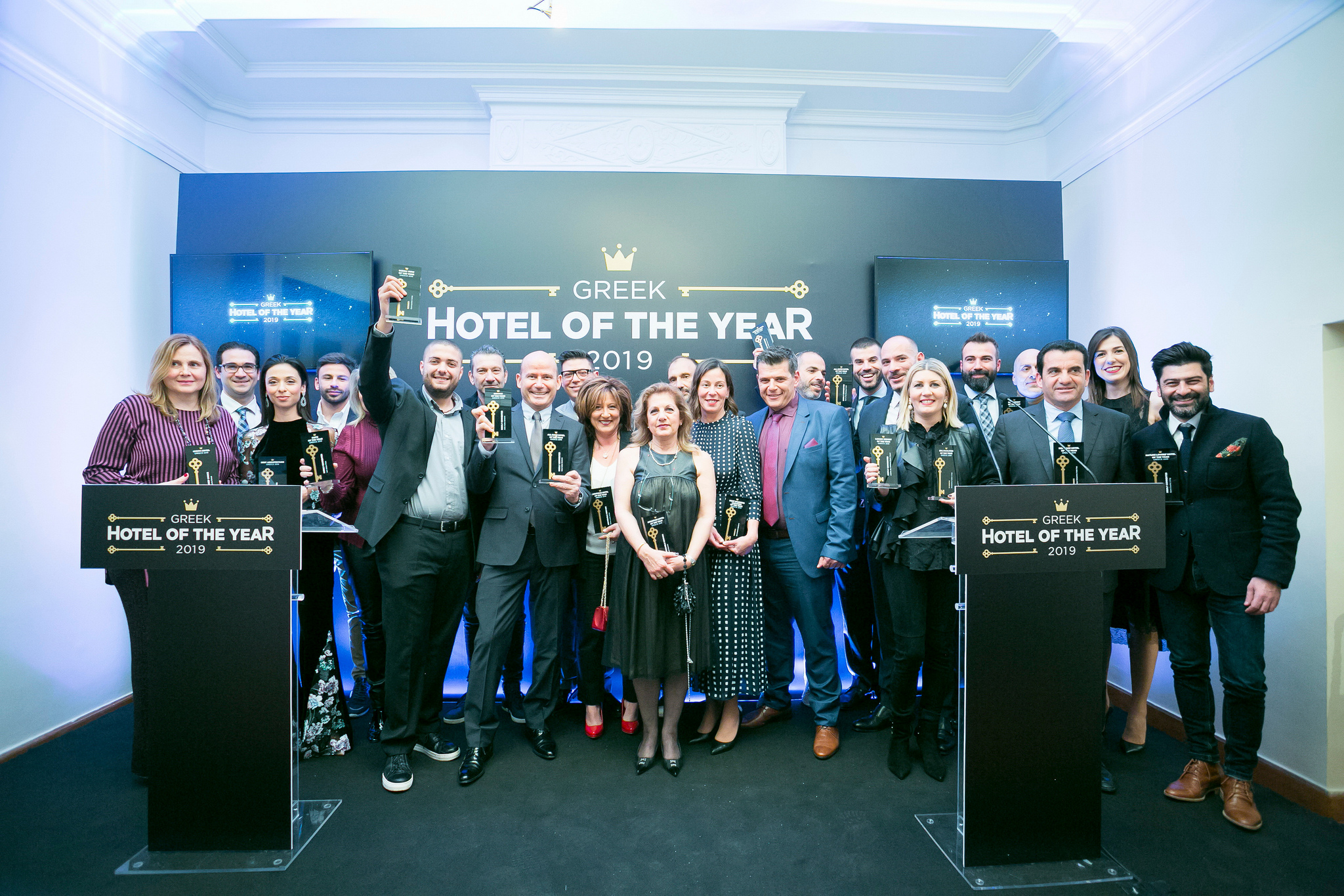 Η HotelBrain πρωταγωνίστρια στα βραβεία Greek Hotel of the Year